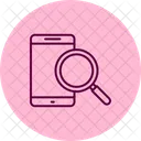Phone Magnifier Search Icon
