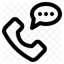 Phone Call Chat Icon