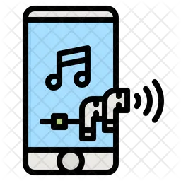 Phone Music  Icon