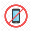 Phone Not Allow Phone Not Allowed Phone Prohibition Icône