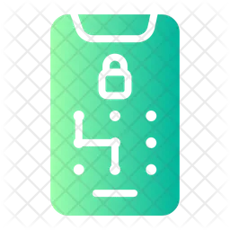 Phone Pattern Lock  Icon