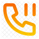 Phone Pause Communication Call Icon