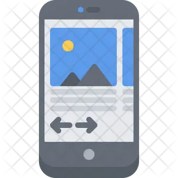 Phone Photo Slider  Icon