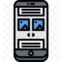 Phone Picture Slider  Icon