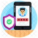 Mobile Password Phone Protection Phone Security Icon