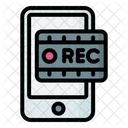 Phone Record Phone Recording Record Icône