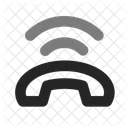 Phone Ringing Communication Duo Line Icon