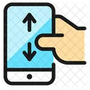 Phone Scroll  Icon