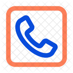 Phone Square  Icon