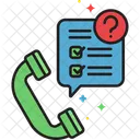 Phone Survey Phone Survey Call Feedback Icon
