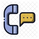 Phone Talk Chat Icon