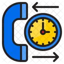 Phone Time Call Time Time Icon