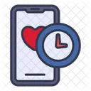 Phone Time  Icon