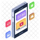 Mobile Video Online Video Phone Video Icon
