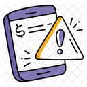 Phone Warning  Icon