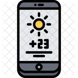 Phone Weather App  Icon