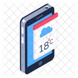 Phone Weather Application  Icon