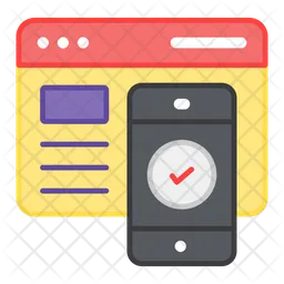 Phone Website  Icon