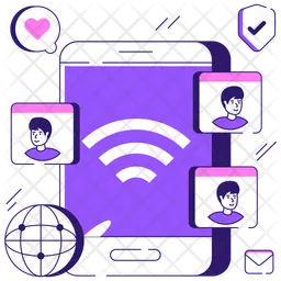 Phone wifi  Icon