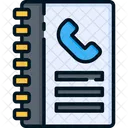 Phonebook Contact Book Directory Icon