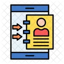 Book Contacts Directory Icon