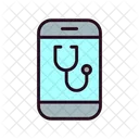 Phonendoscope Online Doctor Doctor Icon