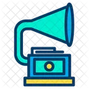 Phonograph Record Gramophone Icon
