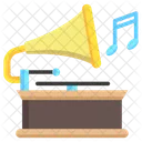Phonograph Gramophone Music Icon