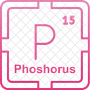 Phosphorus Preodic Table Preodic Elements Icône