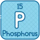 Phosphorus Chemistry Periodic Table Icon