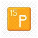 Phosphorus P 15 Phosphorus Laboratory Icon