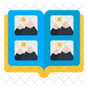 Scrapbook Photo Album Photo Journal Icône