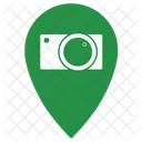 Photo Camera Point Icon