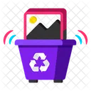 Delete Photo Symbol Icon