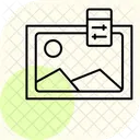 Photo Editing Minimal Outline Icon