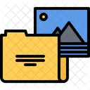 Folder Data Information Icon