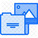 Folder Data Information Icon