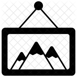 사진 프레임  아이콘