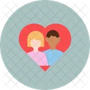 Photo Couple Heart Icon