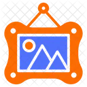 사진 프레임  아이콘
