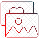 写真ギャラリー、写真、ギャラリー アイコン