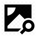 Photo Image Find Icon