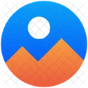 Photo Landscape View Icon