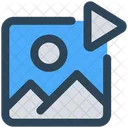 Video Play Streaming Icon