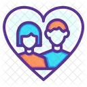 Photo Couple Love Icon