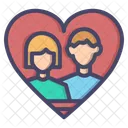 Photo Couple Love Icon