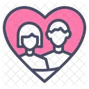 Photo Couple Love Icon