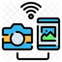 Camera Photo Transfer Icon