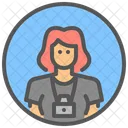 Photographer Hobby Female Icon