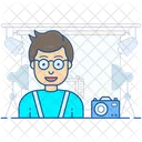 Photographer Cinematographer Cameraperson Icon